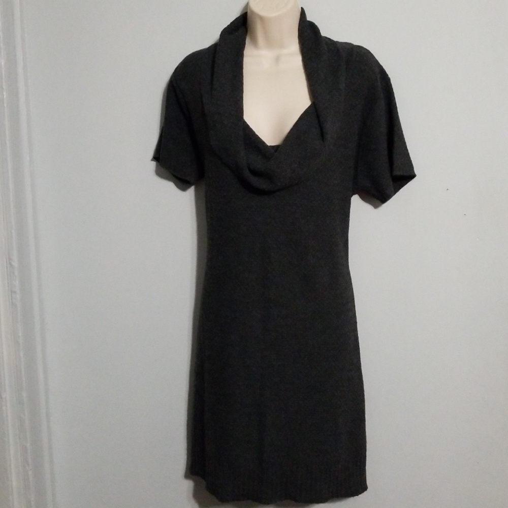 Ashley Stewart women's charcoal gray dress